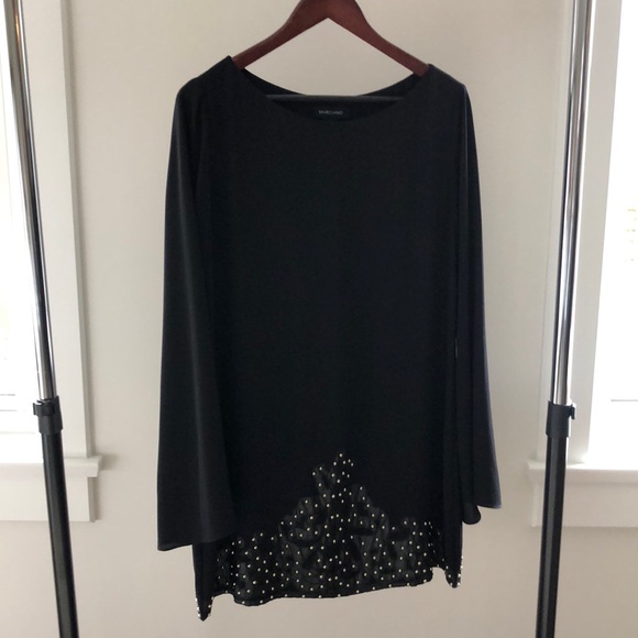 Long Sleeved Black Dress - Picture 1 of 5